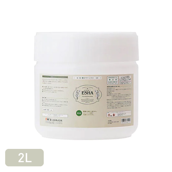 塗料 ESHA(エシャ) 蜜ロウワックス 2L :tntr0036:DIYSHOP RESTA