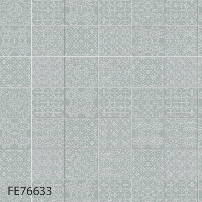 サンゲツ 壁紙 クロス のり付き FINE タイル 巾92cm FE76632