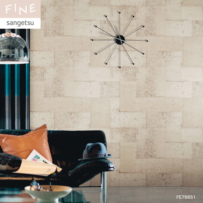 サンゲツ（SANGETSU） 壁紙 クロス のり無し FINE 石目調・ブロック 巾