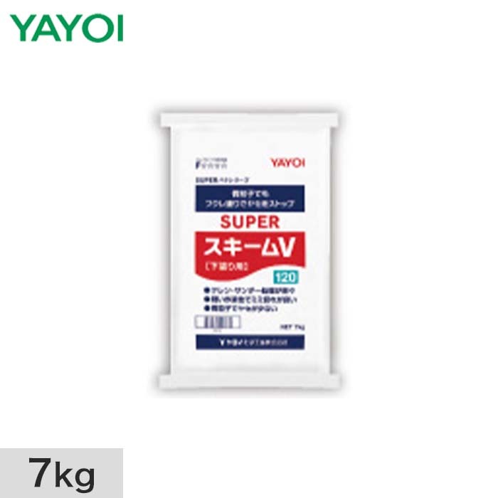 ヤヨイ化学 合成樹脂系粉末パテ SUPERスキームV （白） 7kg