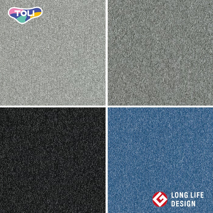 (�@�l�E�l���Ǝ�l�͑�������) �^�C���J�[�y�b�g 50×50 ���� GA-100N ���ʐڒ��ܕt�� 4���P��