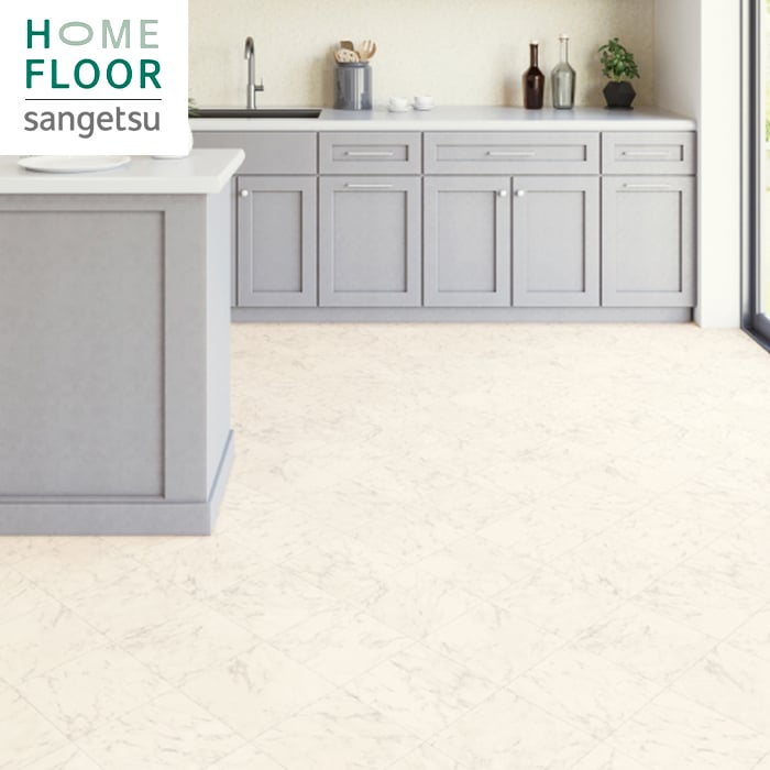 サンゲツ（SANGETSU） クッションフロア 大理石 住宅用 182cm巾 1.8mm 