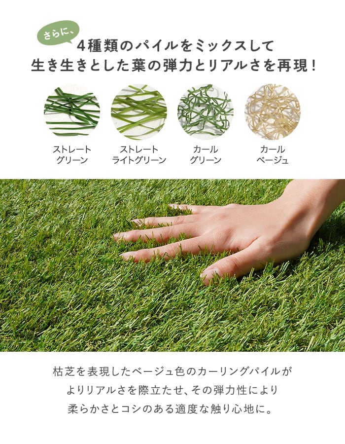 RESTA ジョイント人工芝 パネル人工芝 15枚入 ジョイント人工芝タイル