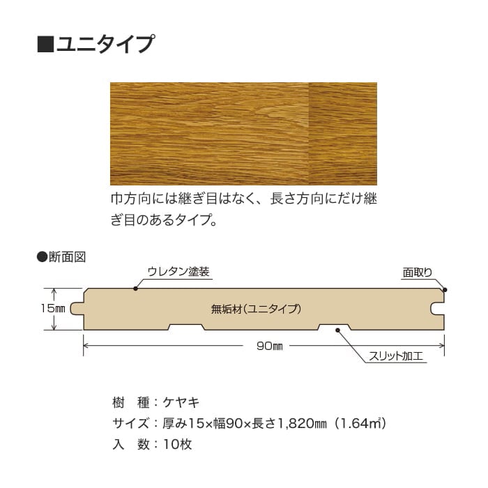 フローリング材 フローリング ボード BOARD パスポートフロアー ケヤキ