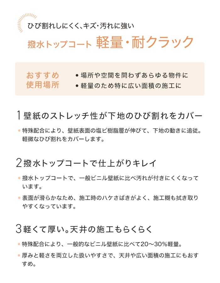 リリカラ 壁紙 クロス のり無し ライト パターン 巾93cm LL-6202・6203