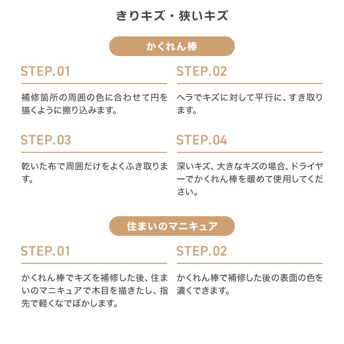 かくれん棒ミニ5色+住まいのマニキュアミニミニ5色 AM-30 建築の友