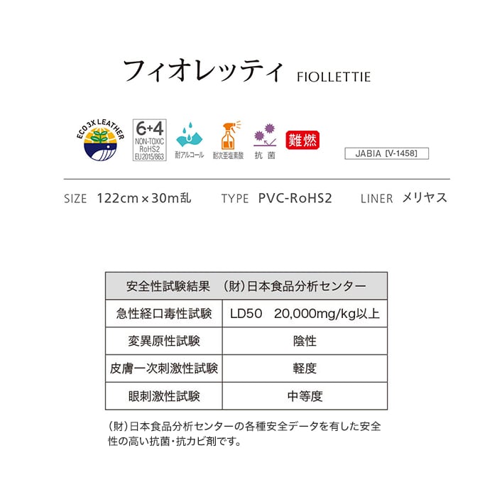 ビニールレザー 椅子生地 シンコール フィオレ...の詳細画像2