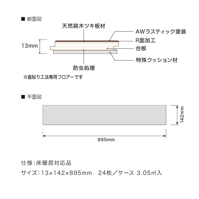 フローリング材 法人・個人事業主様専用 イクタ 銘木フロアー ラ フローリング材 法人・個人事業主様専用 イクタ 銘木フロアー ラ