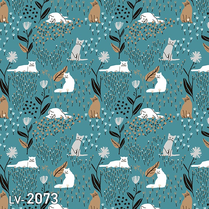 リリカラ 壁紙 クロス のり付き V-wall +Animal neko 巾92.5cm
