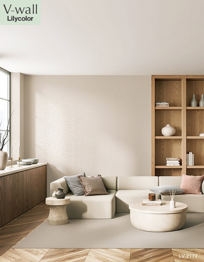 リリカラ 壁紙 クロス のり無し V-wall 石目調 巾92cm LV-2172・LV