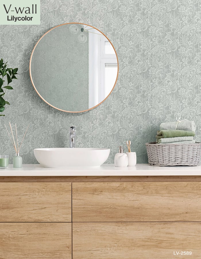 リリカラ 壁紙 クロス のり付き V-wall 消臭+汚れ防止 巾92cm LV-2589