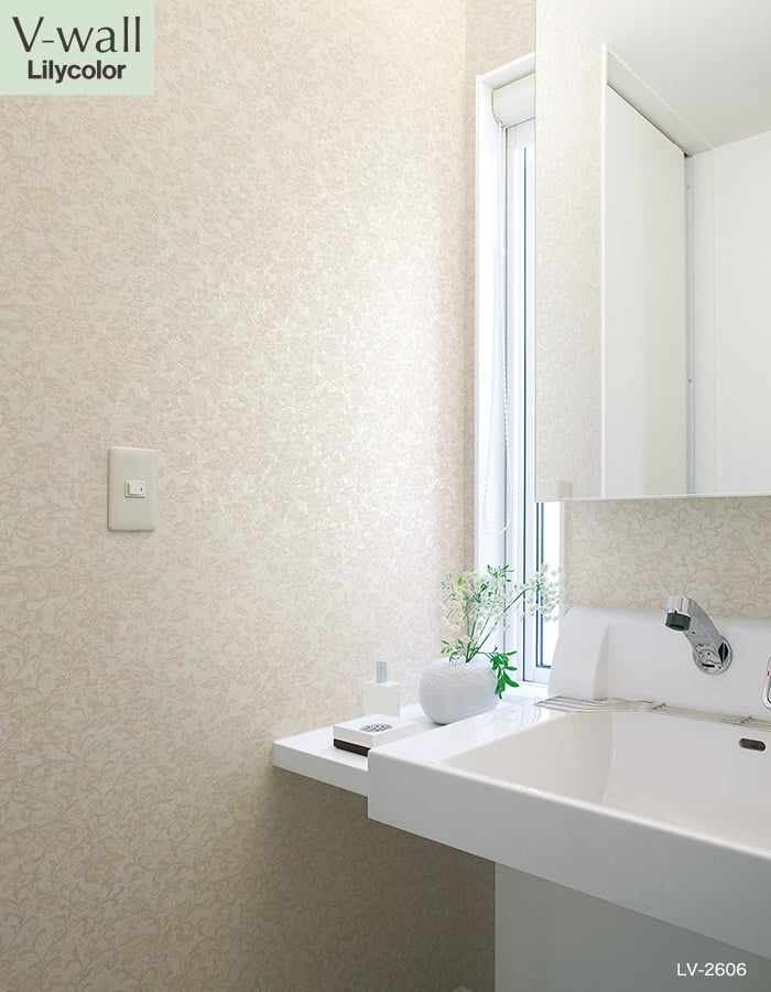 リリカラ 壁紙 クロス のり付き V-wall 消臭 air refre 巾92cm LV-2606