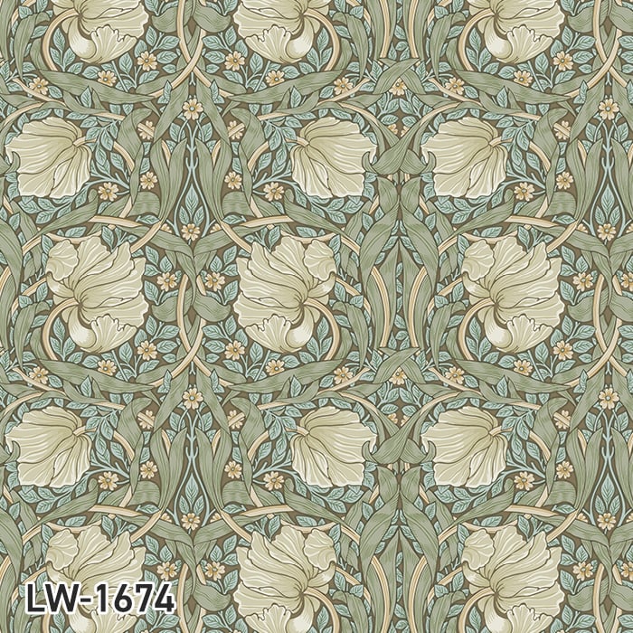 リリカラ 壁紙 クロス のり無し WILL V&A 巾92cm LW-1674 : DIYSHOP