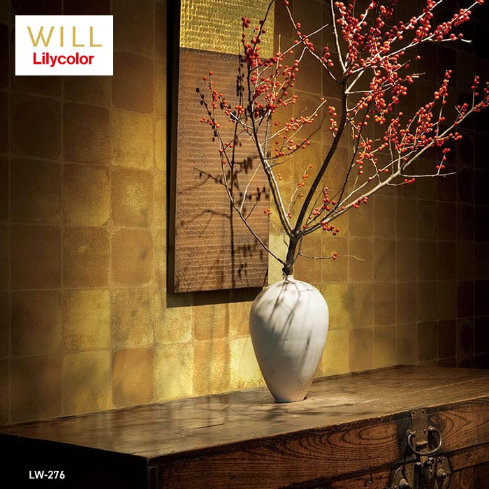 壁紙 クロス のり無し リリカラ WILL ジャパン 巾92cm LW-276  