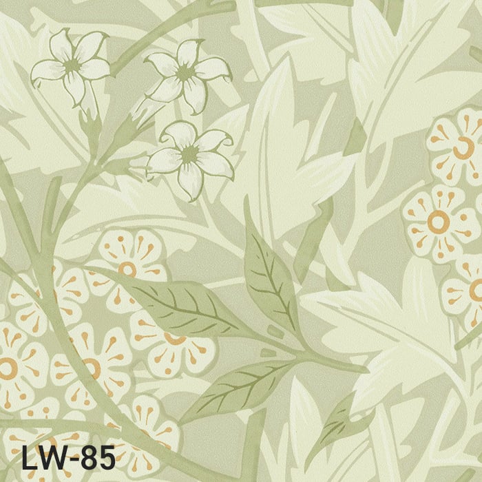 壁紙 クロス のり付き リリカラ WILL V&A Jasmine 巾92cm LW-85・LW-86｜kabegamiyasan｜02