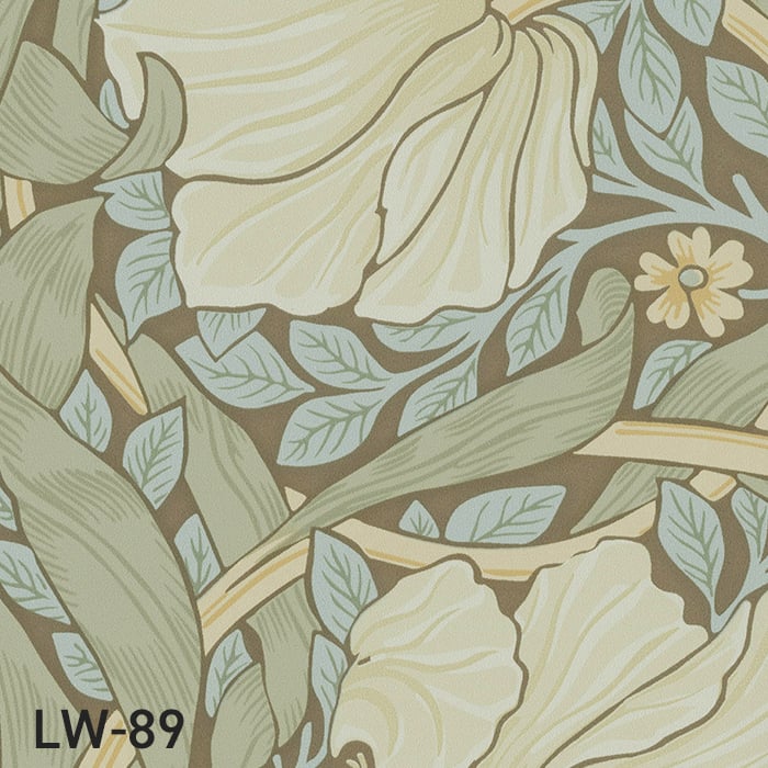 壁紙 クロス のり付き リリカラ WILL V&A Pimpernel 巾92cm LW-89