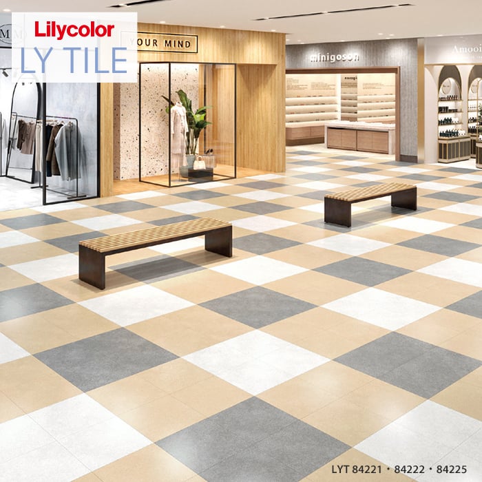 リリカラ フロアタイル LYタイル プリエ 457.2×457.2×2.5mm 枚売り可 