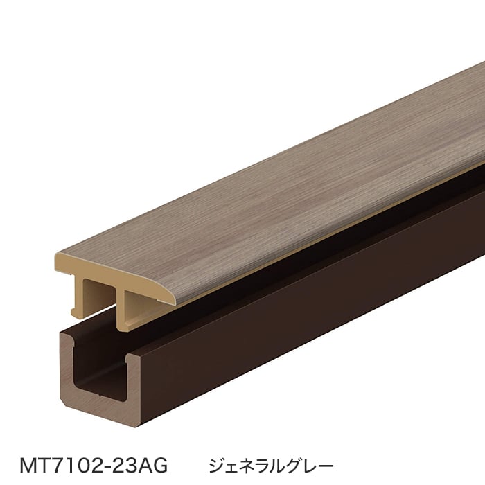 DAIKEN 框 見切り材 (ダイケン) ハピアフロア玄関造作材 石目柄II 床