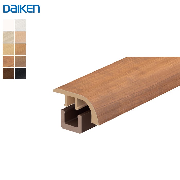 見切り材　床用 DAIKEN 框 見切り材 リモデル造作材 床見切12T(12mm厚フロアー専用