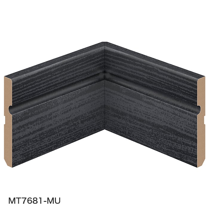 DAIKEN 框 巾木 巾木溝付(MDF基材)専用入隅(4本入) : DIYSHOP RESTA