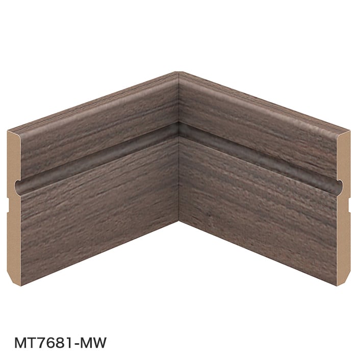 DAIKEN 框 巾木 巾木溝付(MDF基材)専用入隅(4本入) : DIYSHOP RESTA