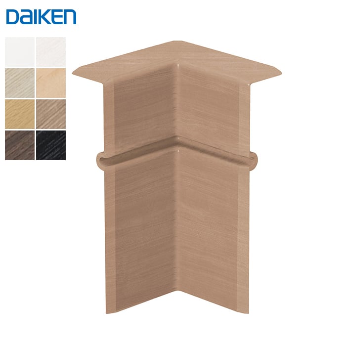 木工品 DAIKEN 框 巾木 巾木J専用巾木入隅(4本入) : DIYSHOP RESTA Yahoo!店