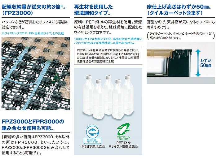 大人気新品 OAフロア Panasonic FPZ3000フロアパネル NE11840 4枚入(1平米)500×500×H50mm*NE11840 DIYSHOP RESTA PayPayモール店 - 通販 - PayPayモール 通販再入荷