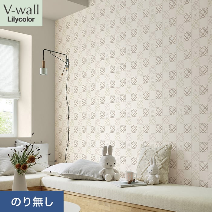�ǎ� �N���X �̂薳�� �����J�� V-wall miffy �`�F�b�N�~�b�t�B�[ ��92.5cm