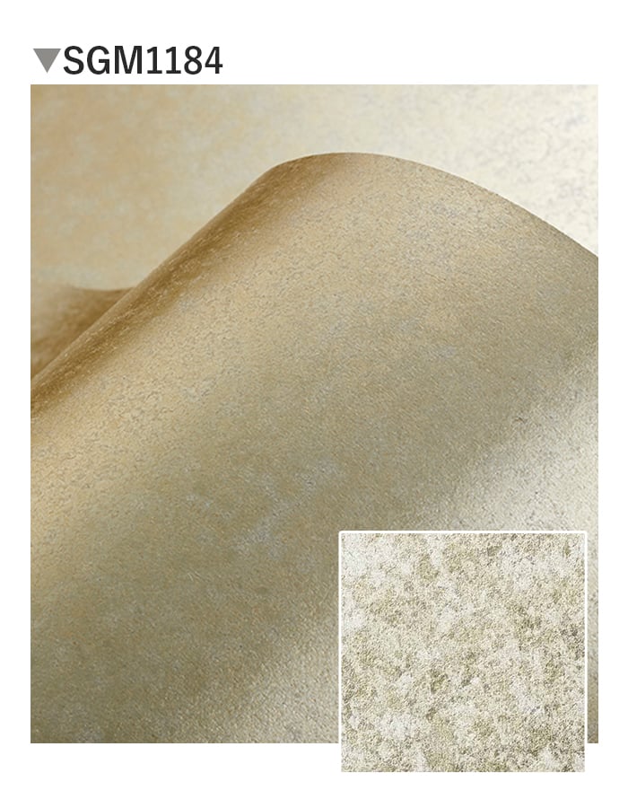 壁紙 クロス のり無し 1本売  サンゲツ XSELECT HAKU/箔 手加工品 巾93cm SGM1183〜_7