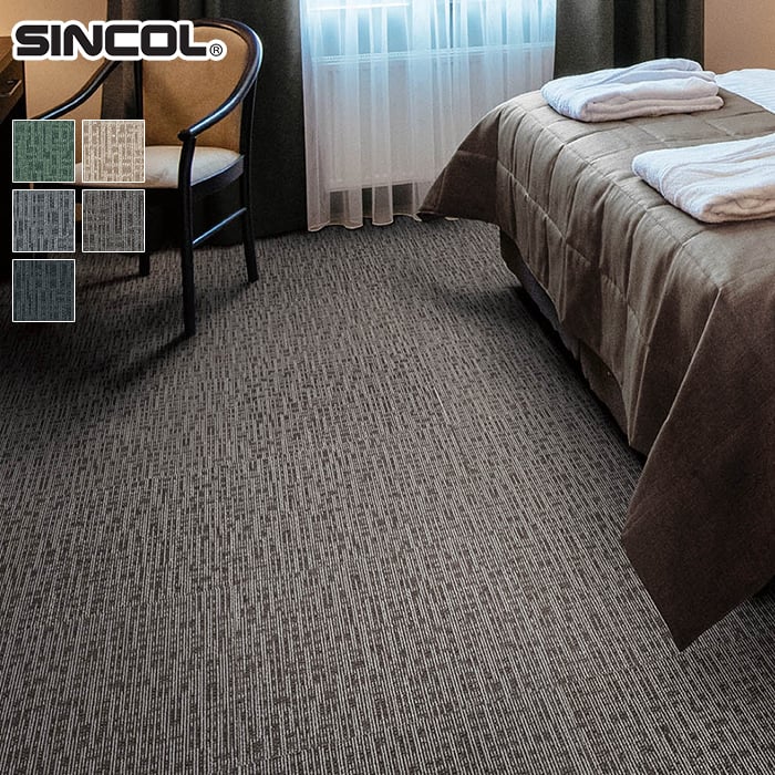 シンコール タイルカーペット 高級タイルカーペット パルコ ウーブ（枚