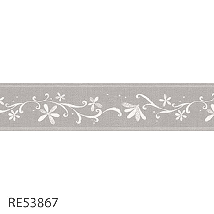 独特な店 Enigmaリリカラ トリムボーダー50本 エレガンス 花柄 グリーン LW-2872