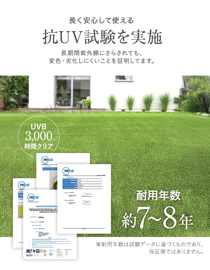 RESTA 人工芝 ロール 1m×10m 芝丈20mm リアル人工芝 となりの青い芝 U