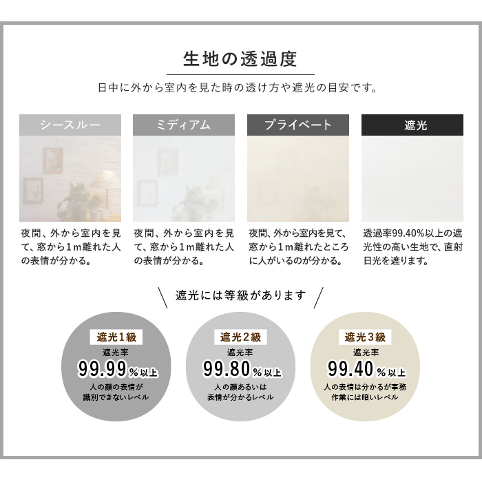 ロールスクリーン 遮光 TOSO コルトシークル 標準タイプ 標準生地