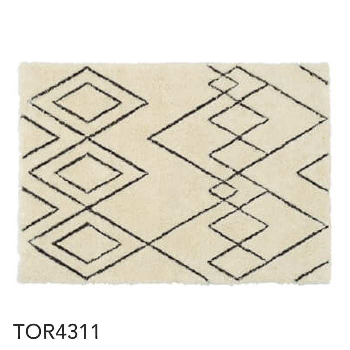 東リ（TOLI） ラグカーペット ラグ Vintage Retro 140×200cm TOR4311