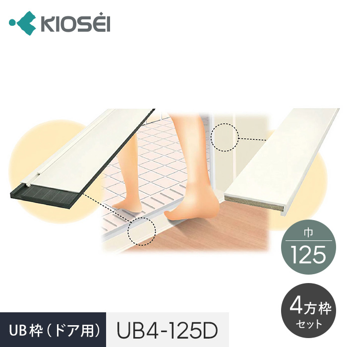 UB枠 4方枠セット UB4 125D ドア用 ユニットバス開口枠 :fk kiosei0050:DIYSHOP RESTA