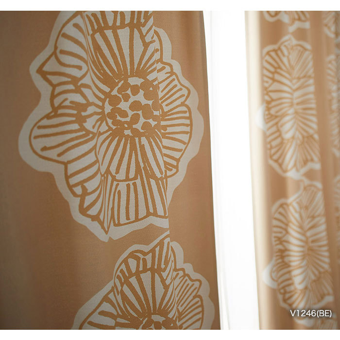 カーテン 既製サイズ スミノエ DESIGNLIFE DAIRIN(ダイリン) 巾100×丈200cm｜kabegamiyasan｜02
