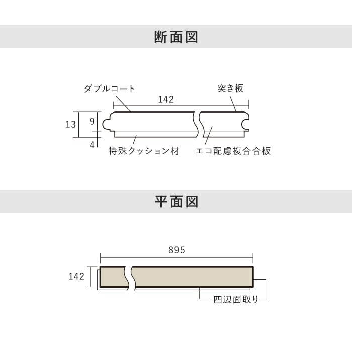 50%OFFフローリング材 Panasonic ベリティスフロアーW 直貼タイプ45