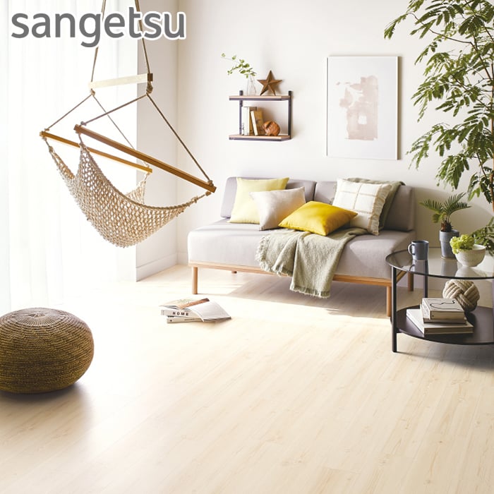 サンゲツ フロアタイル 木目調 ノルディパイン 152.4×914.4×2.5