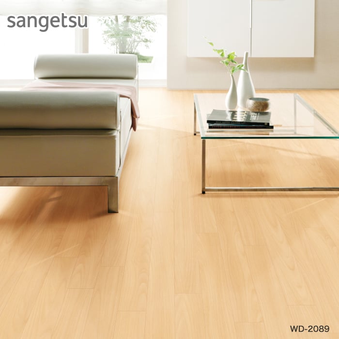サンゲツ（SANGETSU） フロアタイル 木目調 ビーチ 100×914.4×2.5mm 36