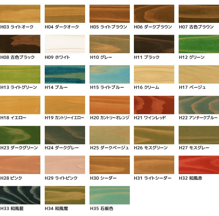 塗料 木部塗料 シオン U-OIL(ユーオイル) ハード ベーシックカラー 170ml｜kabegamiyasan｜02