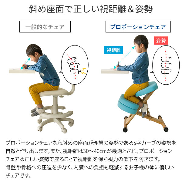 宮武製作所 プロポーションチェア キャスター付き バランスチェア 矯正