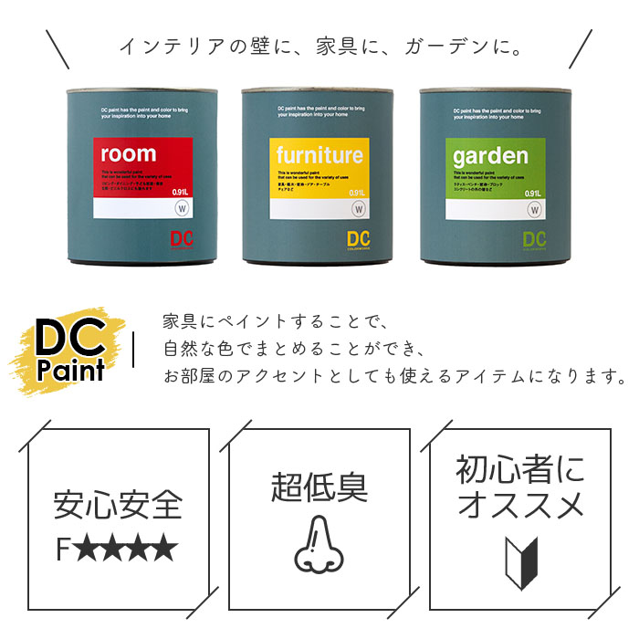ペンキ 水性ペンキ 水性塗料 DCペイント 0...の詳細画像1