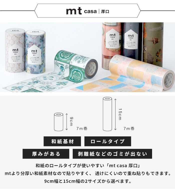 mt（エムティー） マスキングテープ 幅広 シール リメイクシート mt