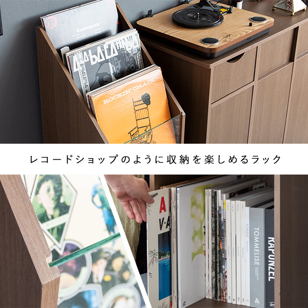 宮武製作所 レコードラック レコード ディスプレイ マガジンラック 本