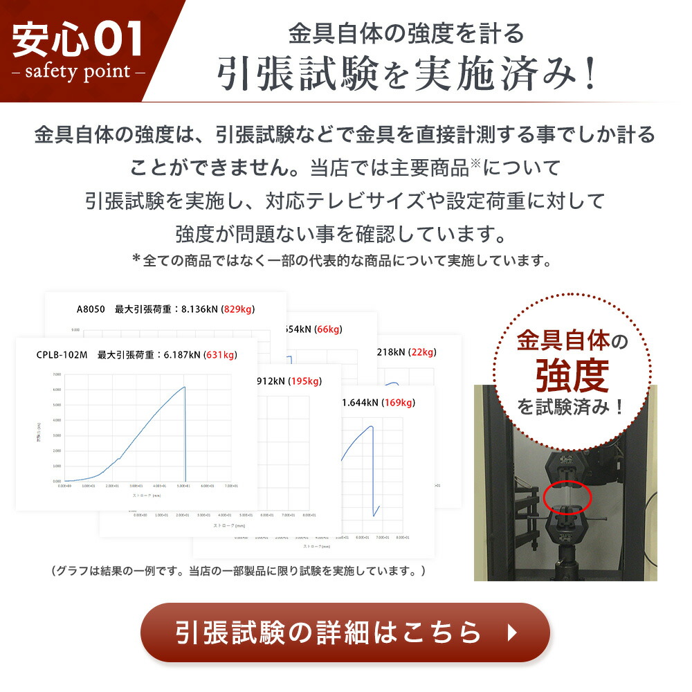 エモーションズ 壁掛けテレビ 金具 tv モニター 液晶 賃貸向け 上下