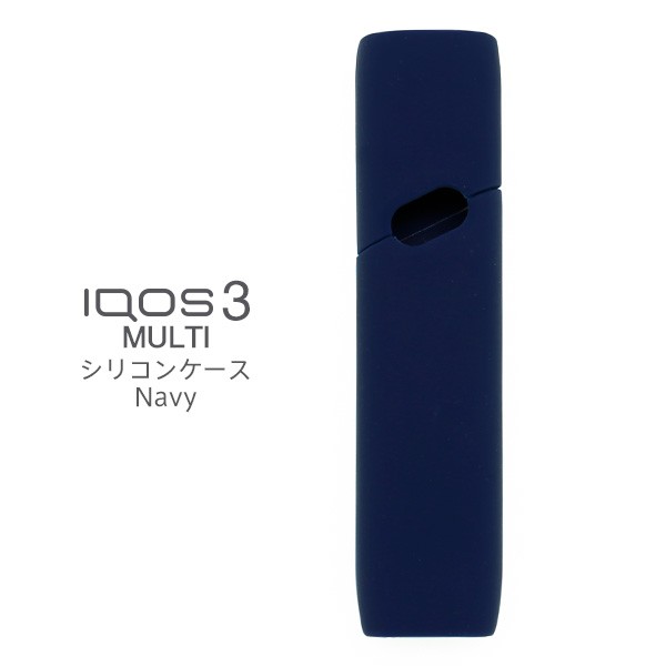 アイコス 3 マルチ IQOS 3 MULTI 対応 ケース シリコン ブラック