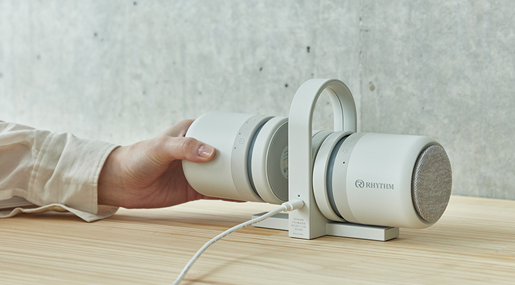 【新品未使用】RHITHM 防水ポータブルスピーカー ブラック 楽天市場】リズム 公式 | Bluetooth ポータブル スピーカー 防塵