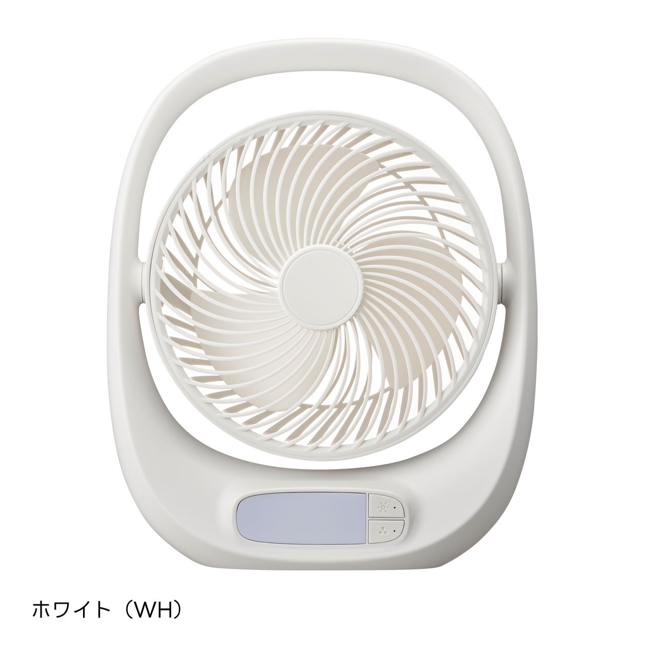 ドウシシャ 扇風機 ポータブルファン 充電式 コードレス dcモーター USB 卓上扇風機 LED ライト 軽量 スリム コンパクト扇風機 ファン DOSHISHA FBA-160B | DOSHISHA | 01