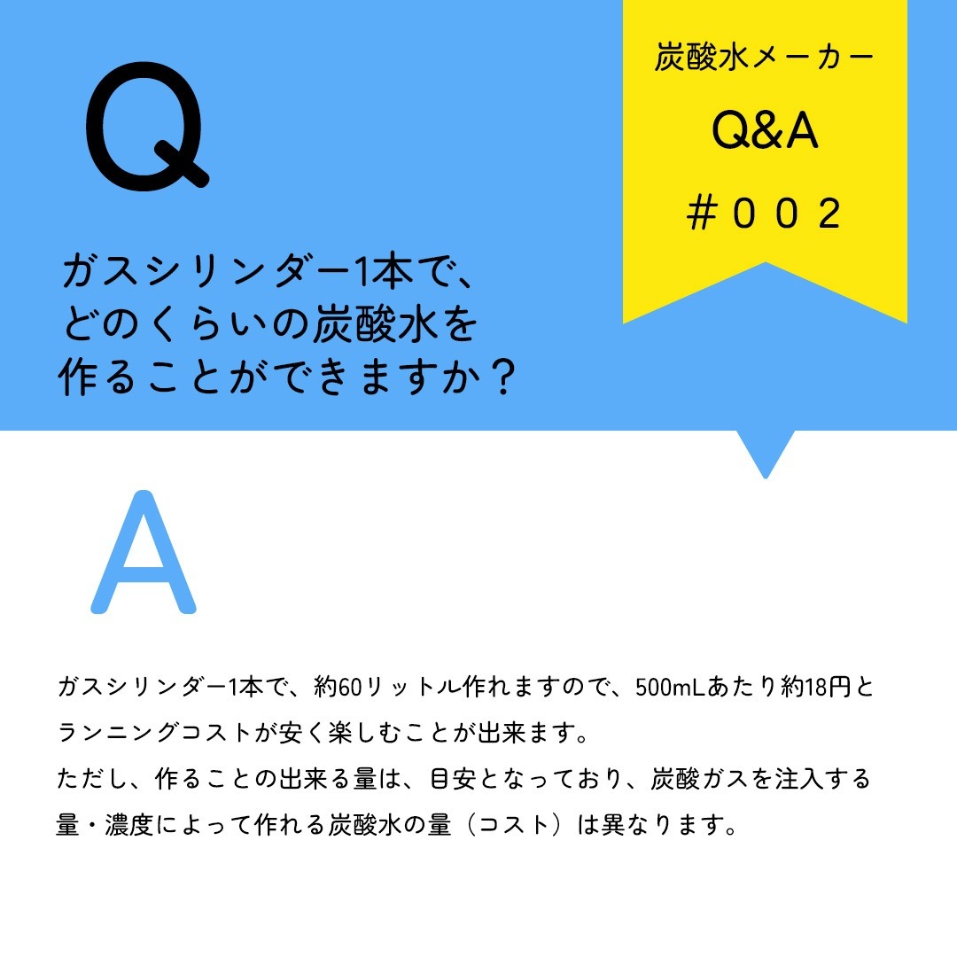 sodastream（ソーダストリーム） ガスシリンダー 交換用 60L 1本 410g