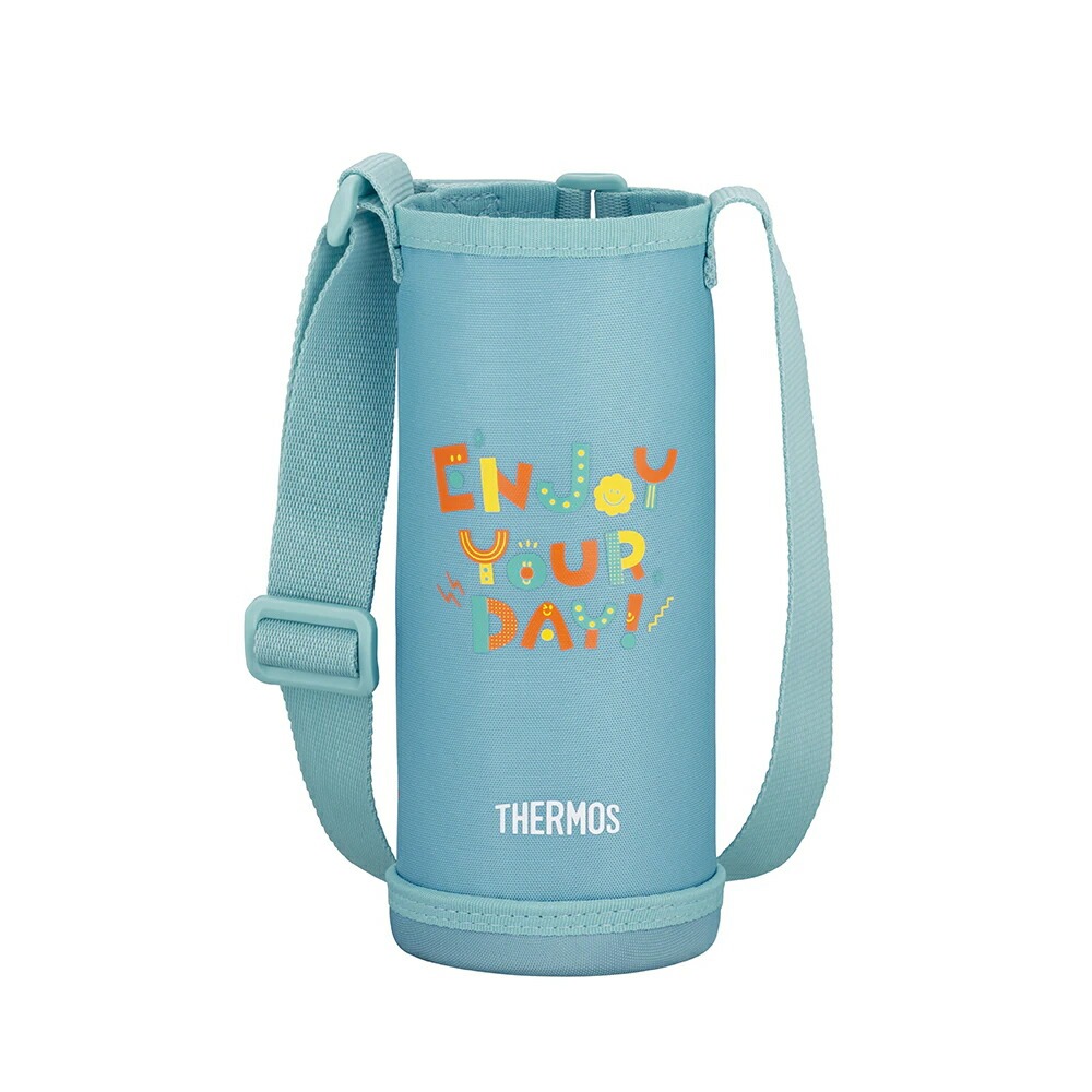サーモス 水筒 カバー 560ml キッズ マグボトル サーモス 真空断熱 水筒 ボトルポーチ THERMOS FJW-550TR Pouch 選べるカラー3色 ピンク ブルー ミント | THERMOS | 03